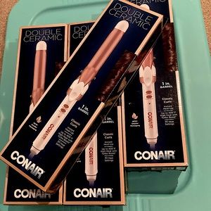 CONAIR Double Ceramic 1” Barrel Curling Iron